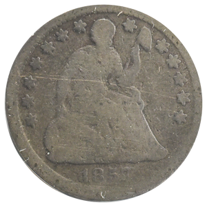 1857 Liberty Seated Half Dime (G)