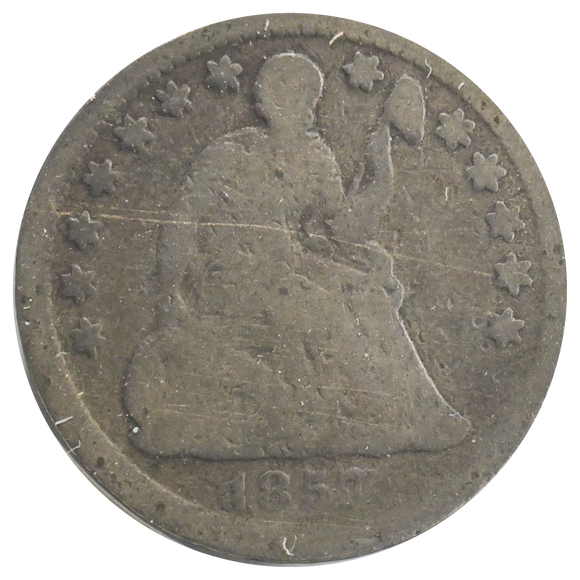 1857 Liberty Seated Half Dime (G)