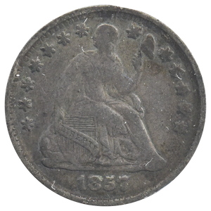 1857 Liberty Seated Half Dime (VF)