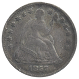 1857 Liberty Seated Half Dime (VF)