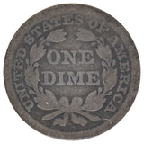 1857 Liberty Seated Half Dime (VG)