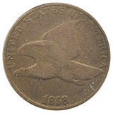 1858 Flying Eagle Cent (VG)