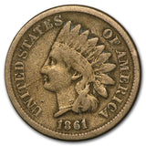 1861 Indian Head Cent - Very Good Condition