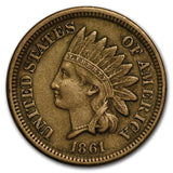 1861 Indian Head Cent - XF Details