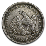 1861 Seated Liberty Quarter - VF