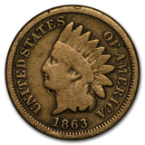 1863 Indian Head Cent - G Details