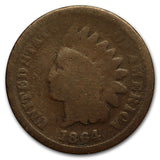 1864 Bronze Indian Head Cent - AG