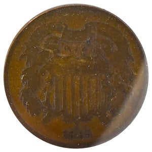 1865 2 Cent Piece "Fancy Five" (Good)