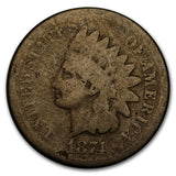 1864 Bronze Indian Head Cent- Good Condition
