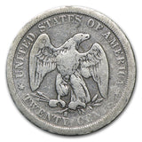 1875-S Twenty Cent Piece - VG