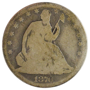 1876-CC Liberty Seated Half Dollar (G)