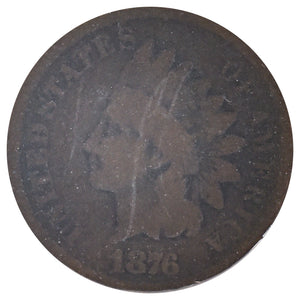 1876 Indian Head Cent (Good)