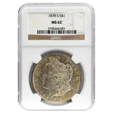 1878-S MS62 Morgan Dollar NGC