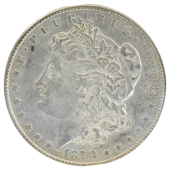 1878 8TF Morgan Dollar XF