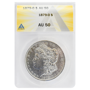 1879-O Morgan Dollar AU50 ANACS