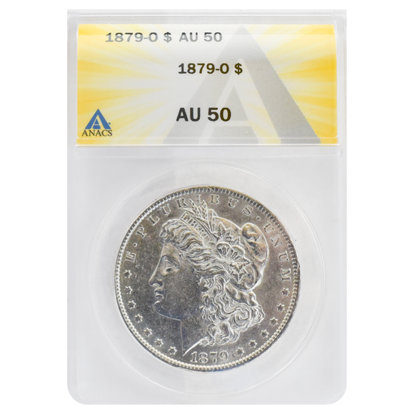 1879-O Morgan Dollar AU50 ANACS