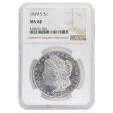 1879-S Morgan Dollar MS62 NGC
