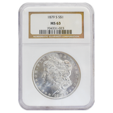 1879-S Morgan Dollar MS63 NGC