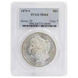 1879-S Morgan Dollar MS64 PCGS