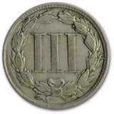 1881 3 Cent Nickel - VF