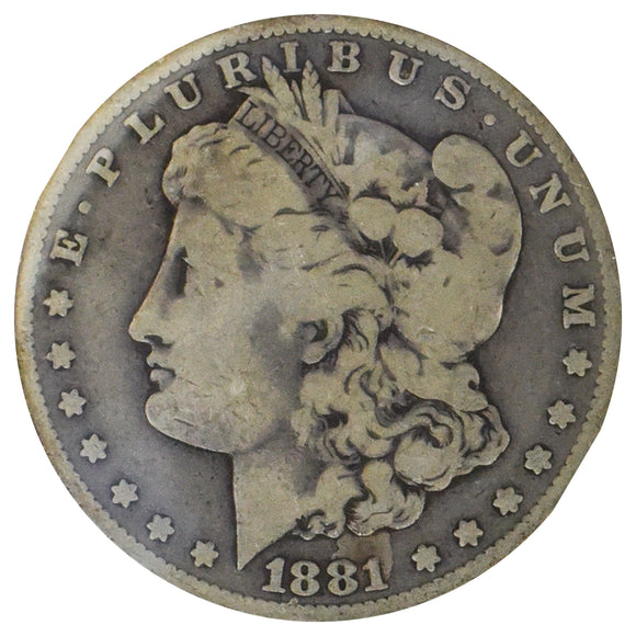 1881-CC Morgan Dollar VG