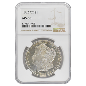1882-CC Morgan Dollar MS66 NGC