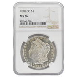 1882-CC Morgan Dollar MS66 NGC