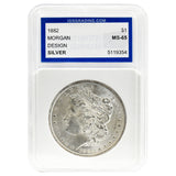 1882 MS65 Morgan Dollar