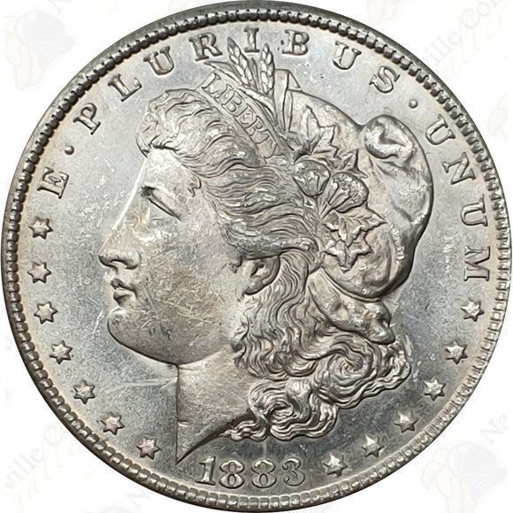 1883-CC Morgan Silver Dollar UNC