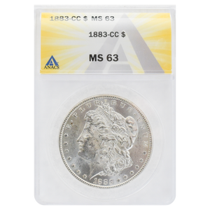 1883-CC Morgan Dollar MS63 ANACS