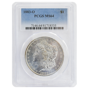 1883-O Morgan Dollar MS64 NGC