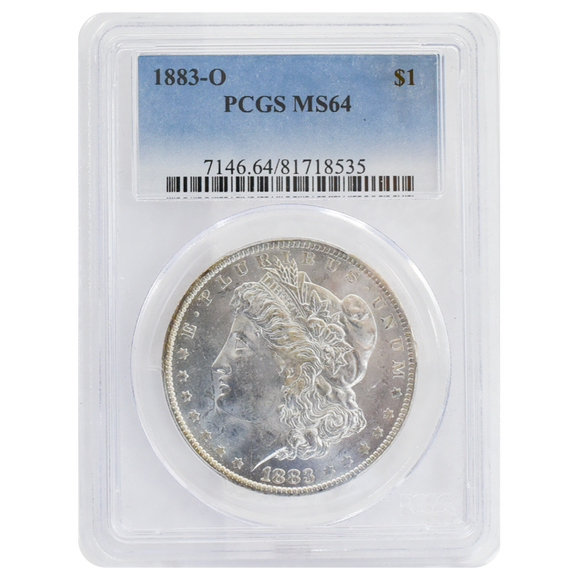 1883-O Morgan Dollar MS64 NGC
