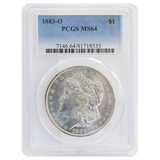 1883-O Morgan Dollar MS64 NGC