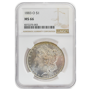 1883-O Morgan Dollar MS66 NGC