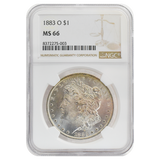1883-O Morgan Dollar MS66 NGC