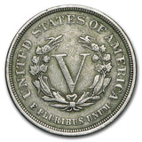 1883 Liberty Head V Nickel No Cents - XF Details (Cleaned)
