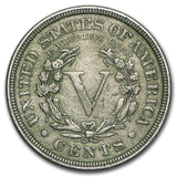 1883 Liberty Head V Nickel w/ Cents - VF Details (Cleaned)