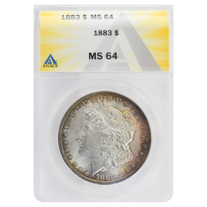 1883 Morgan Dollar MS64 ANACS