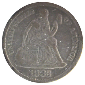 1883 Seated Dime G