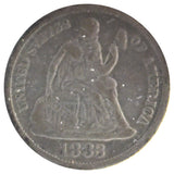 1883 Seated Dime G