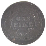 1883 Seated Dime G