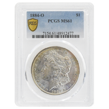 1884-O Morgan Dollar MS61 PCGS