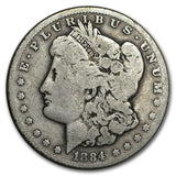 1884-CC Morgan Silver Dollar - G Details