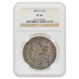 1885-CC Morgan Dollar VF30 NGC