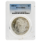 1885-O Morgan Dollar MS64 PCGS