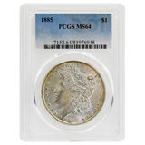 1885 Morgan Dollar MS64 PCGS