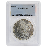 1888-O Morgan Dollar MS64 PCGS