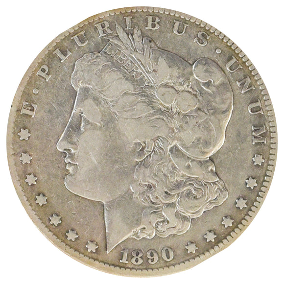 1890-CC Morgan Dollar Fine Details