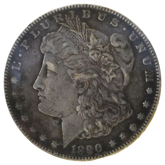 1890-CC Morgan Dollar VF