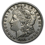 1891-CC Morgan Silver Dollar - XF